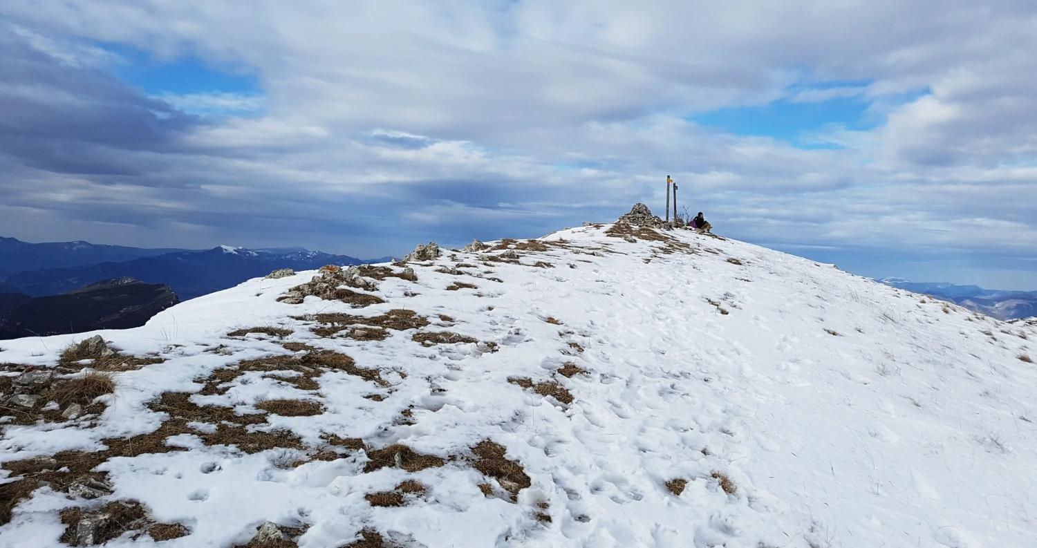 Hiver sous la neige en Provence