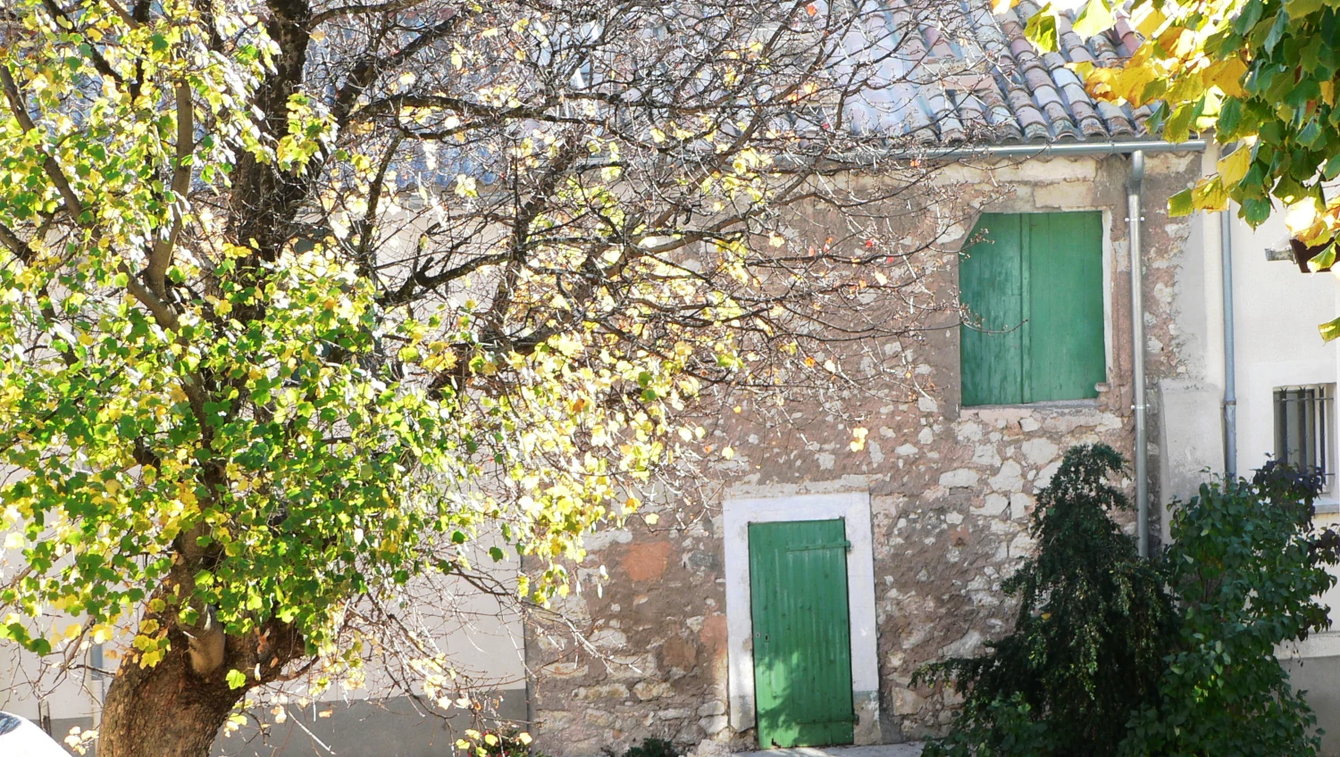 Façade de village
