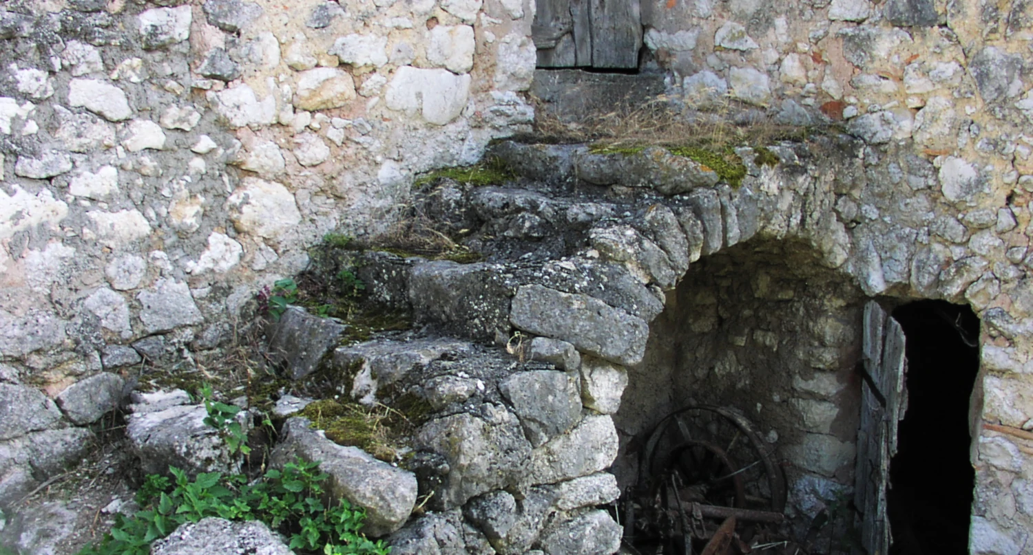 Escalier en pierres